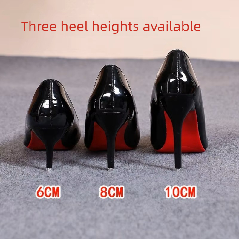 Baby Clothing Sizes - Sexy Spitze Lackleder High Heels Elegante