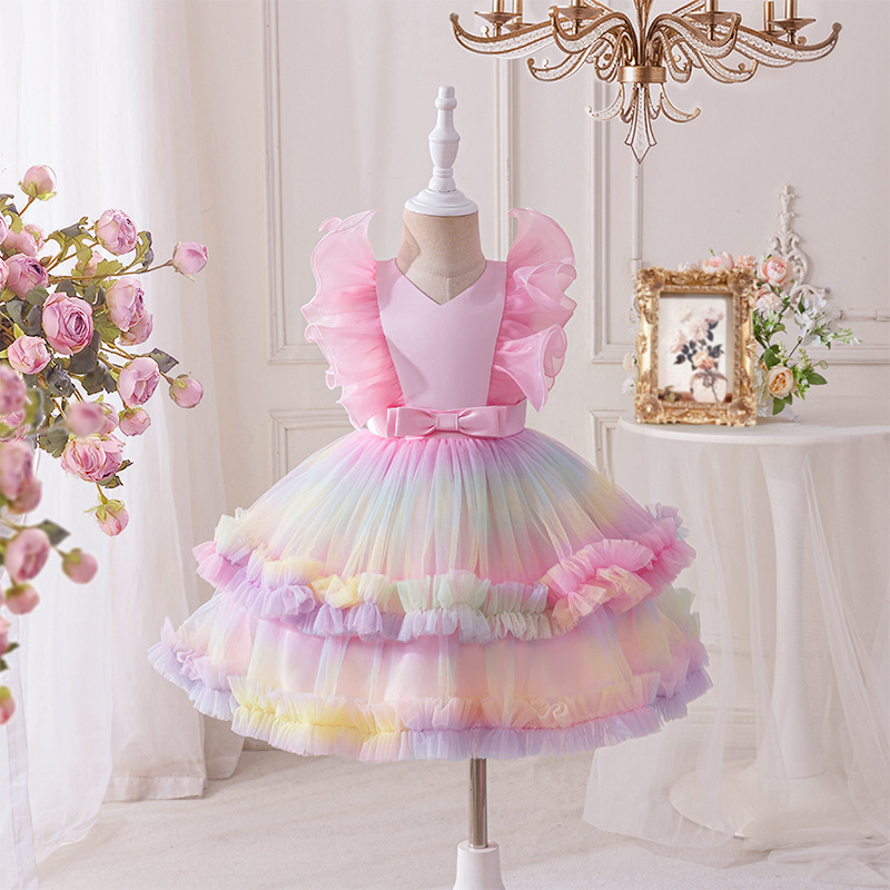 Baby Clothing Dresser - Baby Neue Mesh Prinzessin Kleid Mädchen