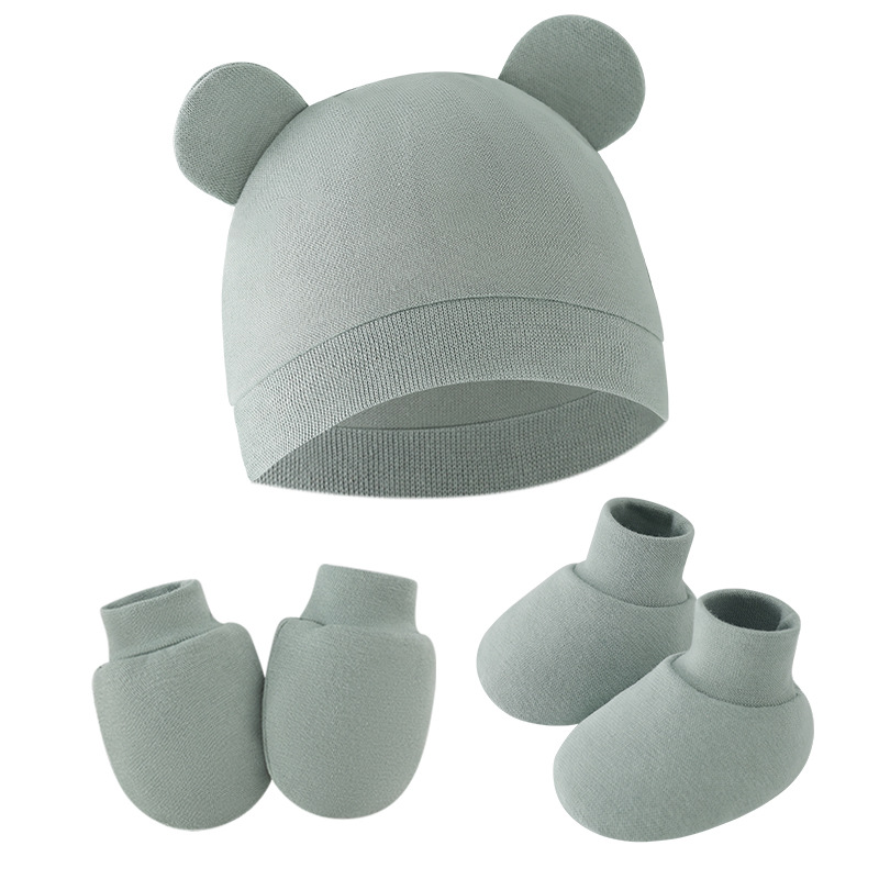 Baby Mittens Scratch - Nette Baby Hut Neugeborenen Motorhaube Handschuhe