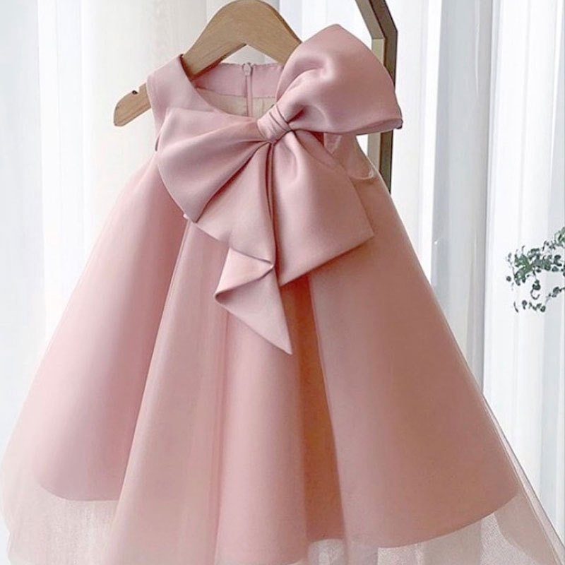 Baby Clothing Essentials - Sommer großen Bogen Baby Mädchen Kleid