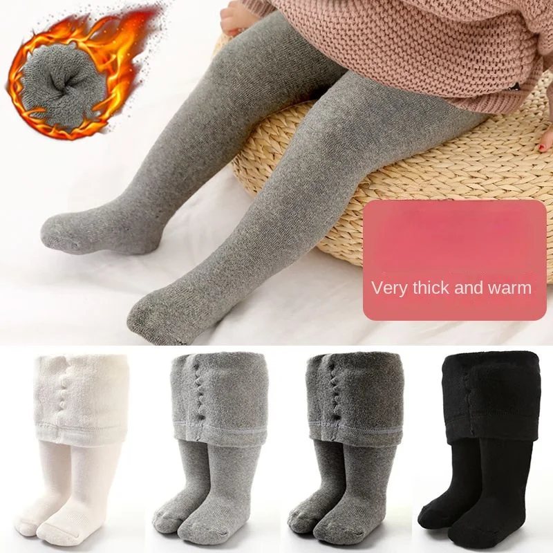 Baby Clothing Essentials - Baby Strumpfhosen Winter Herbst einfarbig weiche