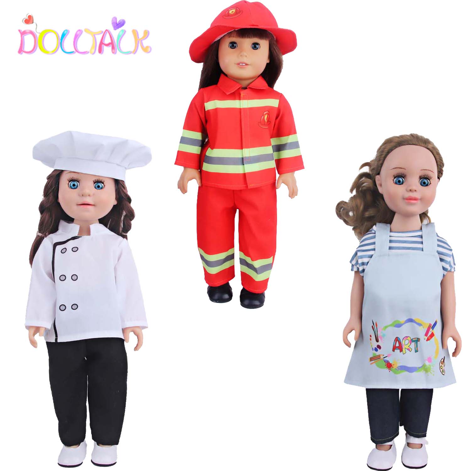 Baby Clothing Essentials - Rollenspiel American 18 Zoll Mädchen Puppenkleidung