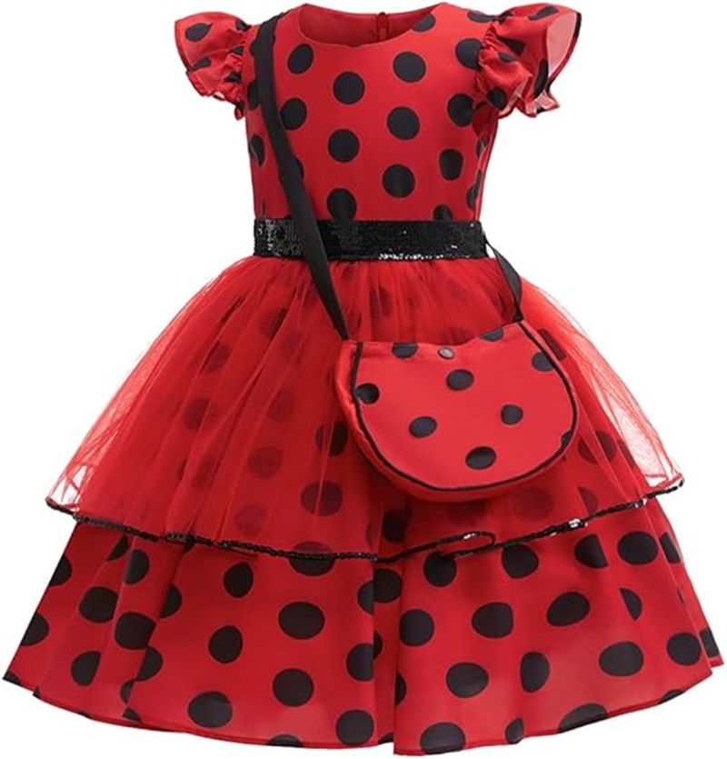 Mädchen Cosplay Kostüm Polka D – Baby Clothing Sizes Bewertung und Preis