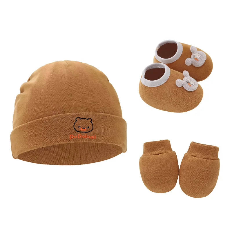 3 Teile/satz Neugeborenen Hut  – Baby Mittens Scratch Bewertung und Preis