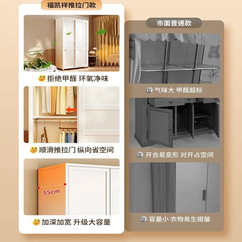 Stahlschrank für den Haushalt, – Baby Clothing Storage Bewertung und Preis