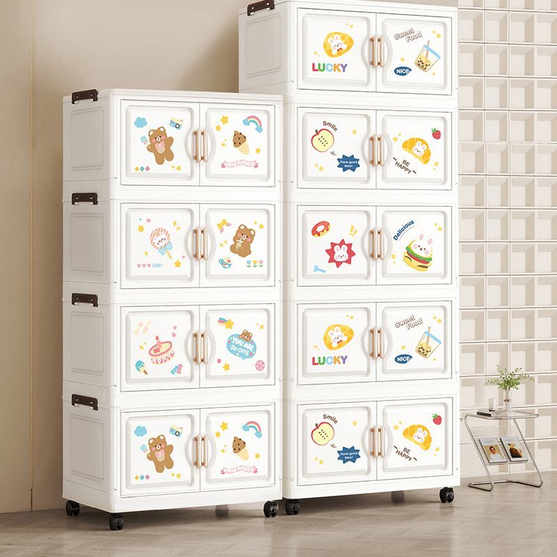 18,9 Zoll faltbare Cartoon-Auf – Baby Clothing Storage Bewertung und Preis