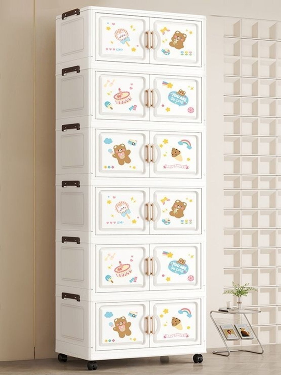 18,9 Zoll faltbare Cartoon-Auf – Baby Clothing Storage Bewertung und Preis