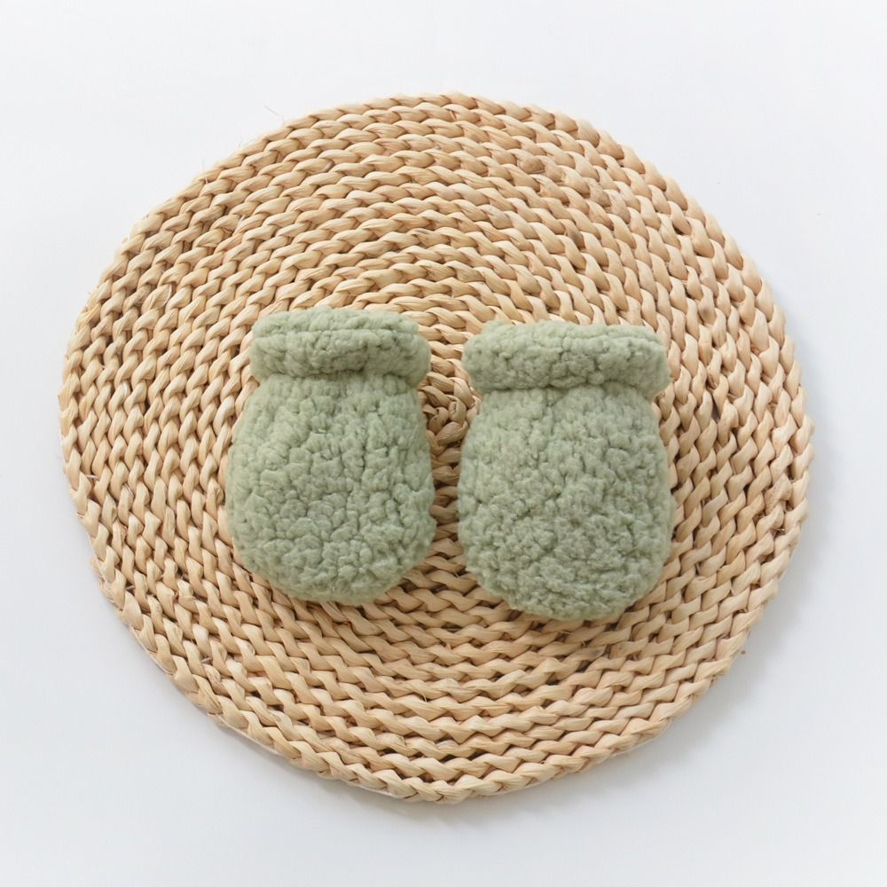 Plüsch Fleece Kleinkind Handwä – Baby Mittens Scratch Bewertung und Preis