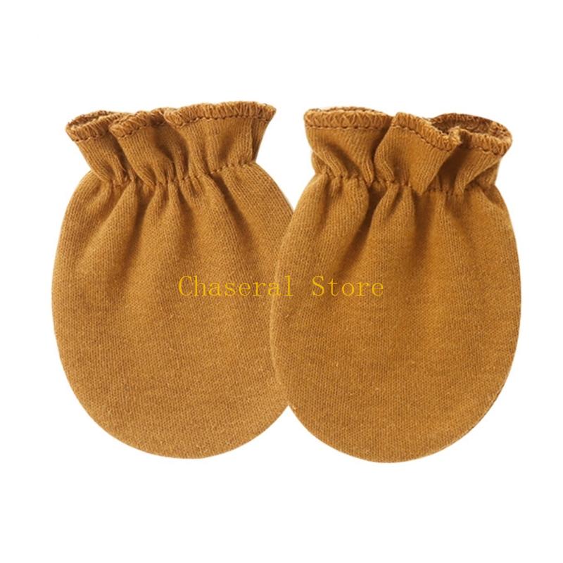 E7CE 4 Set Cotton Säugling Bow – Baby Mittens Scratch Bewertung und Preis