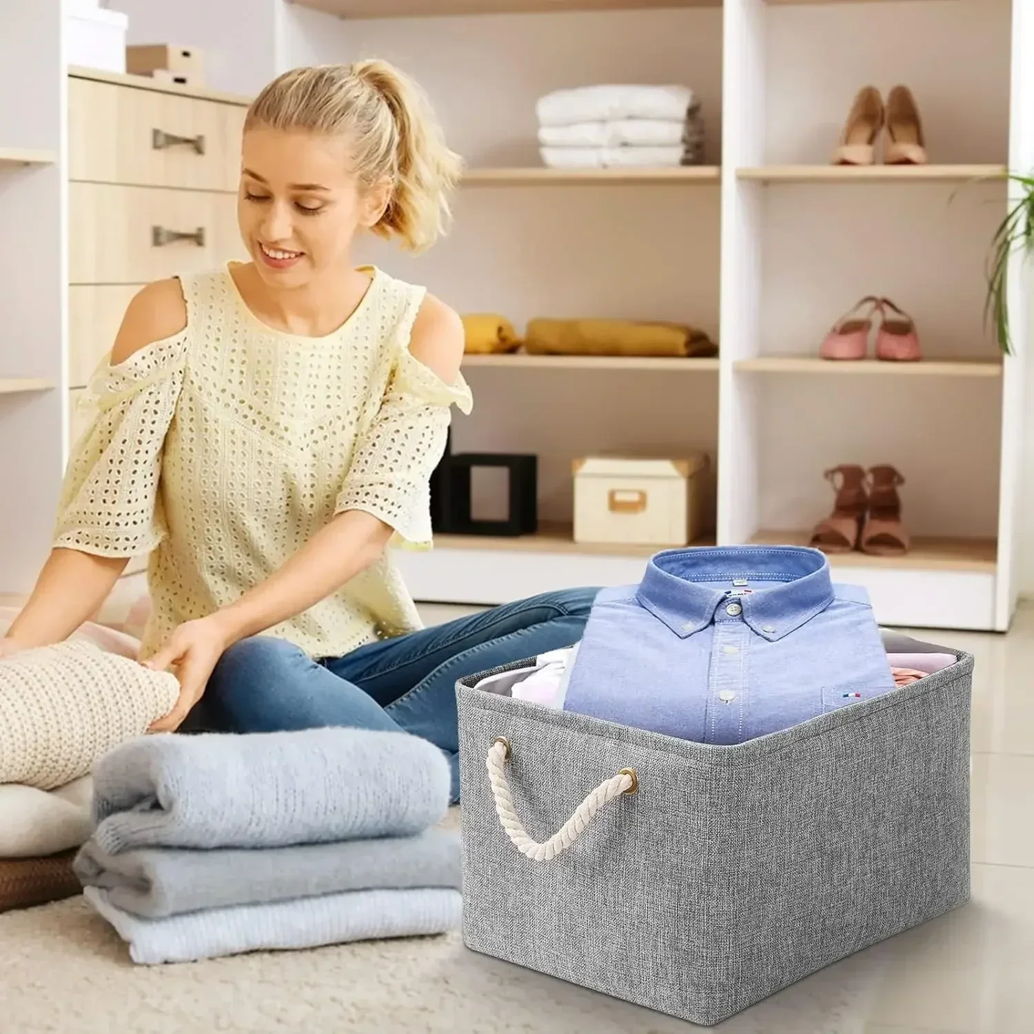 Zusammenklappbare Aufbewahrung – Baby Clothing Storage Bewertung und Preis
