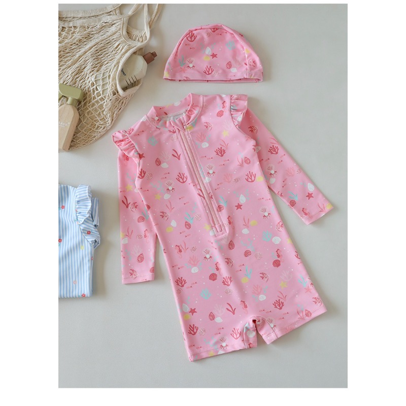 Einteiliger Badeanzug für Klei – Baby Swimwear Uv Bewertung und Preis