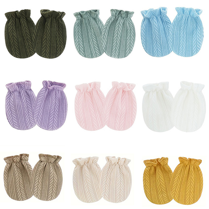 6 Paare/los Neugeborenen Hands – Baby Mittens Scratch Bewertung und Preis
